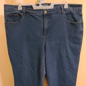 Plus size 24 petite  straight leg jeans
